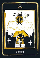 Golden Black Cat Tarot