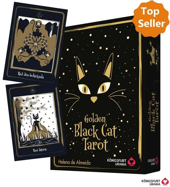 Golden Black Cat Tarot