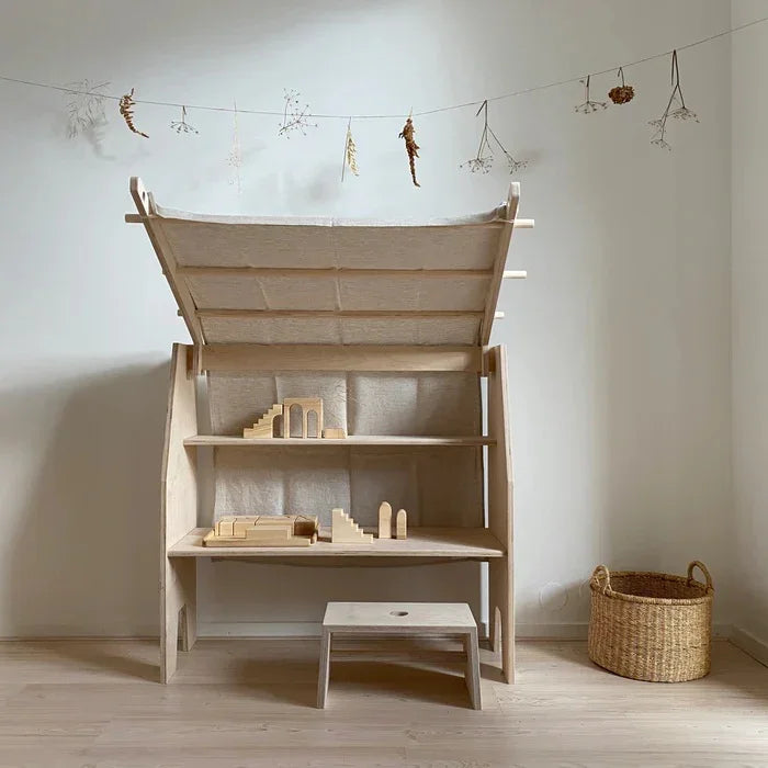 Grimm's Möbel - Spielständer "Shizu" - Varianten mit und ohne Dach - 25000 Grimms