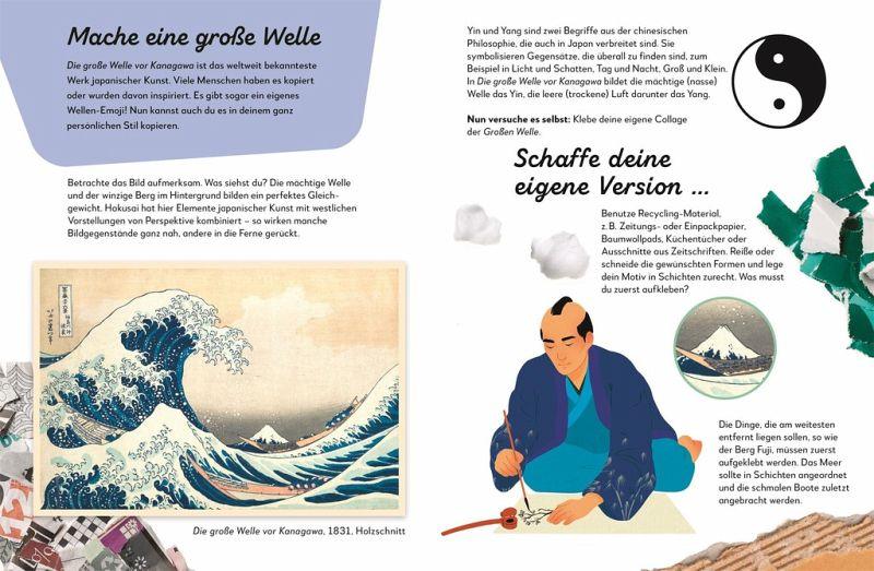 Große Kunstgeschichten - Hokusai - www. kunstundspiel .de 9783831044559