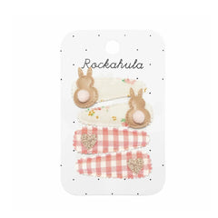 Haarclips - Hasen Bunny Blossom 4 Stück - 91384287 Rockahula