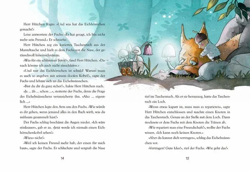 Herr Hütchen sagt Gute Nacht - Einschlaf-Geschichten aus dem Wald (Band 1) - 9783833910319 Baumhaus Medien