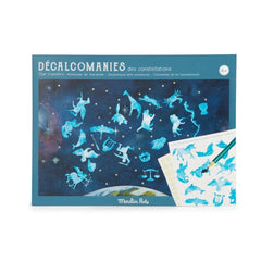 Himmelskarte mit Rubbelbildern - MR712432 Djeco
