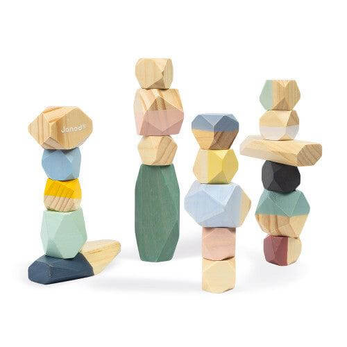 Holz Bausteine "Sweet Cocoon" 20 Stück Jura Toys
