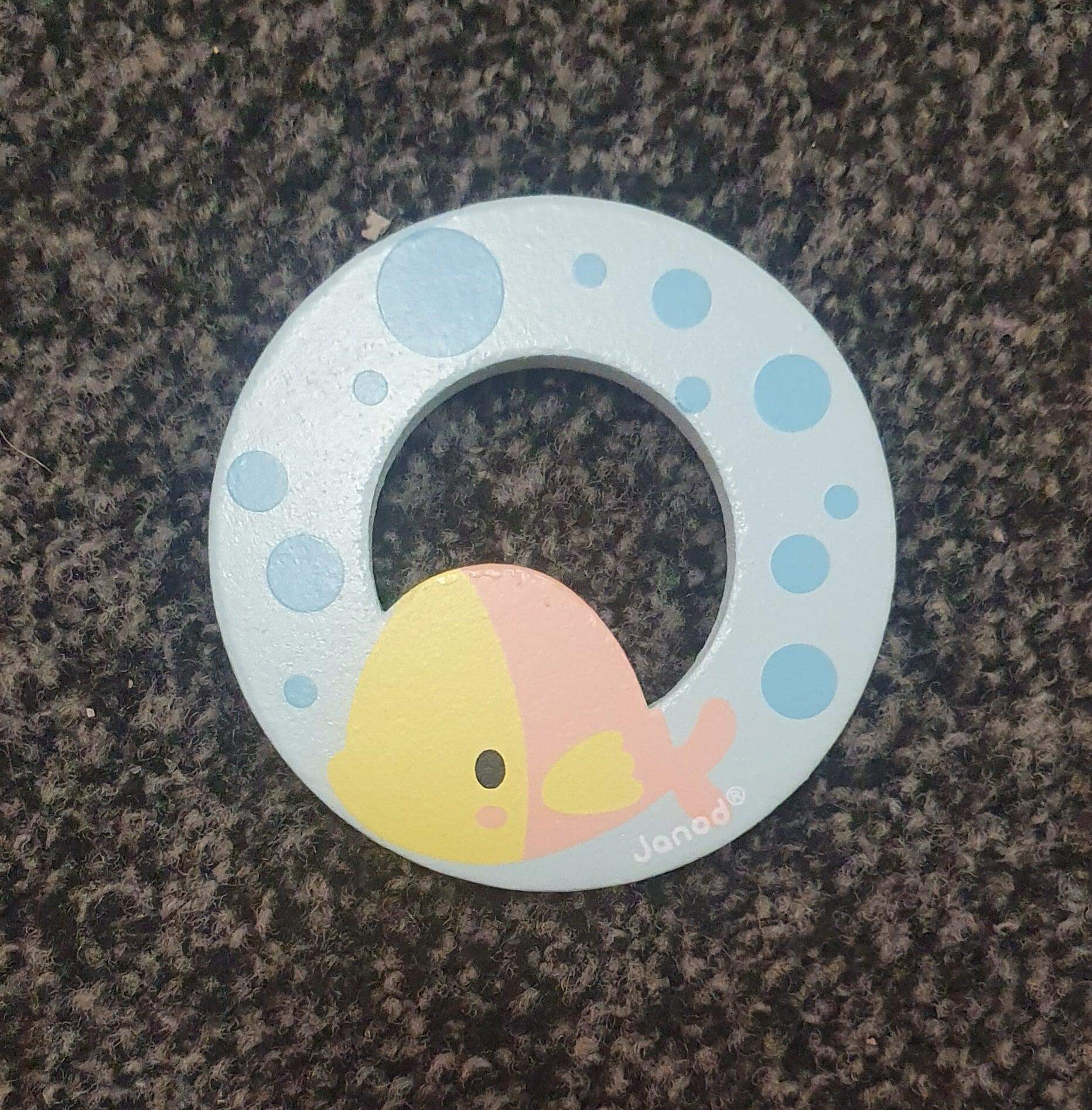 Holzbuchstabe O pastell Jura Toys