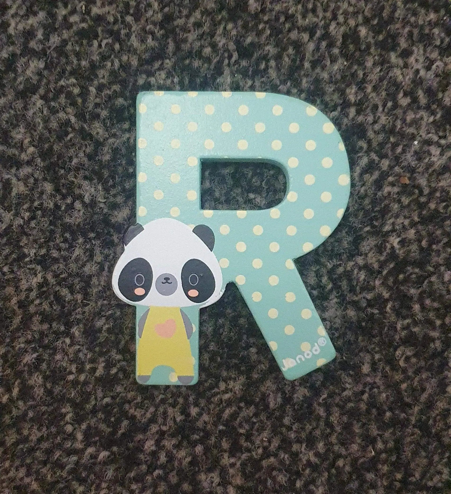 Holzbuchstabe R pastell Jura Toys