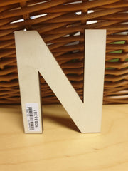 Holzbuchstaben natur zum Bemalen - www. kunstundspiel .de 2490801