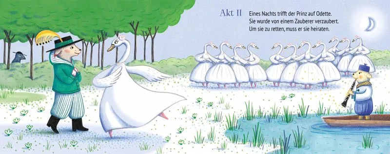 Ich entdecke "Schwanensee'' - Mein kleines Klangbuch - 9783219120301 Annette Betz Verlag