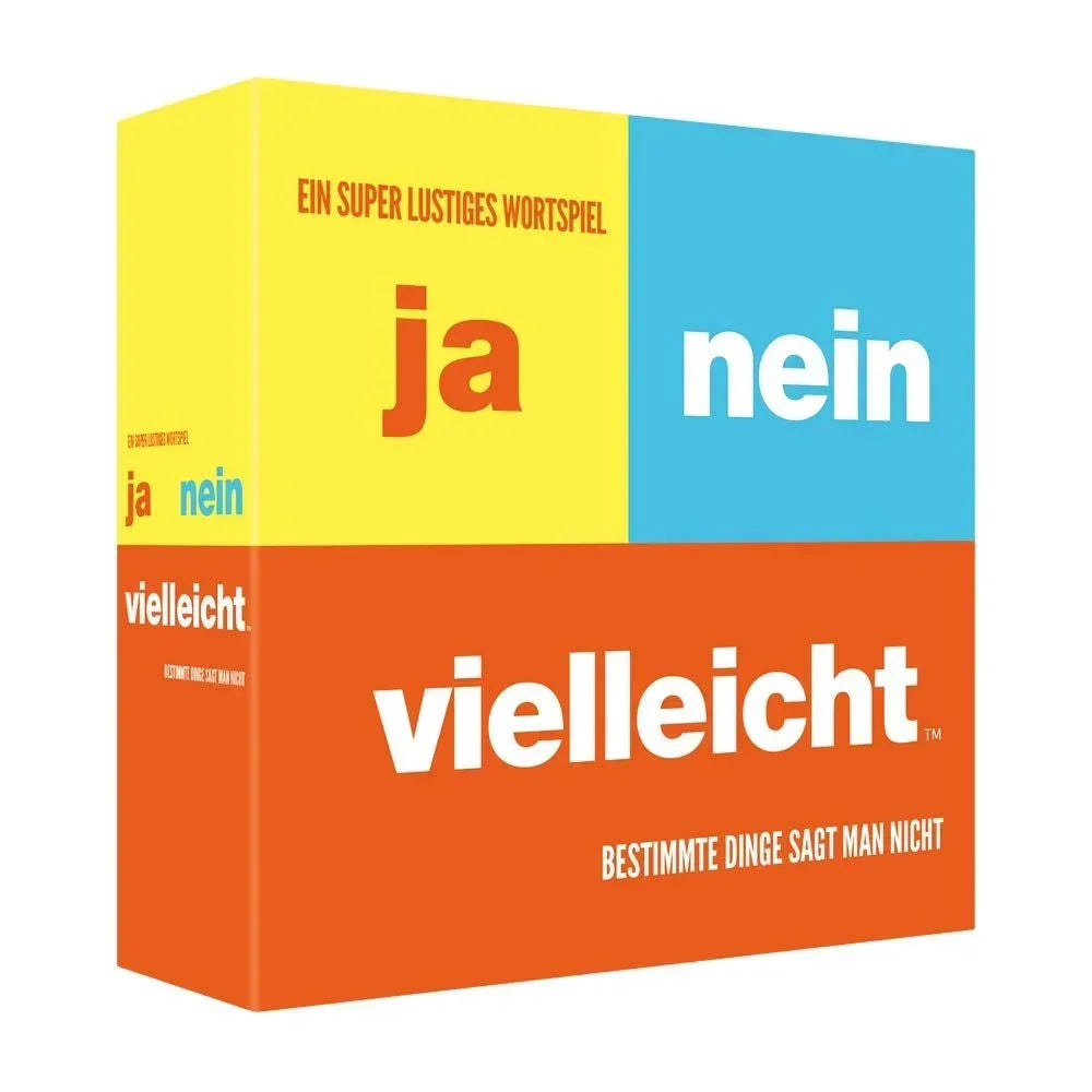 Ja Nein Veilleicht Ein lustiges Wortspiel - Kylskapspoesi