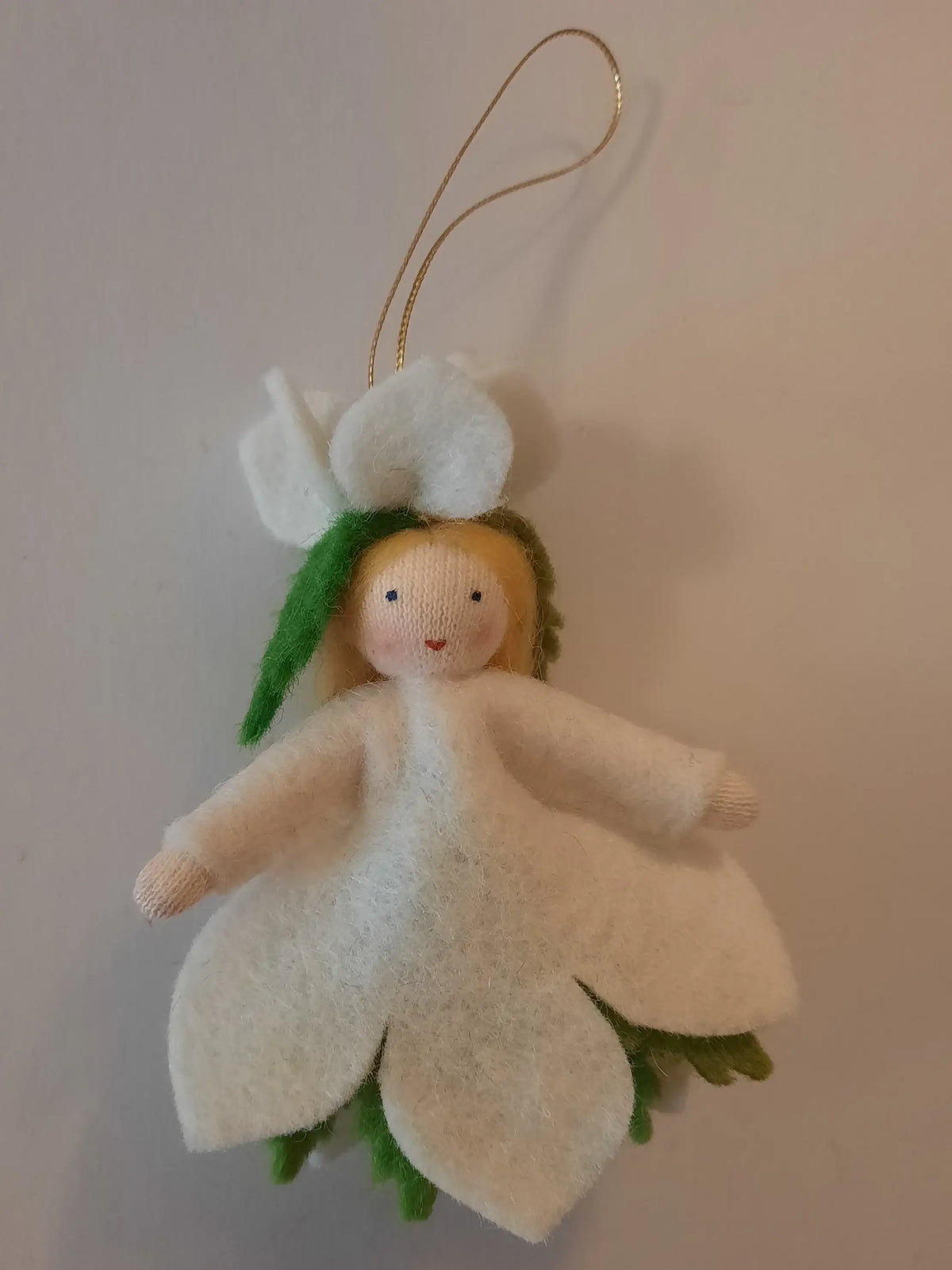 Jahreszeitenpüppchen Christrose zum Hängen