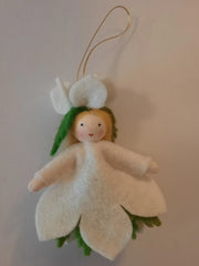 Jahreszeitenpüppchen Christrose zum Hängen