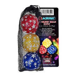 Jonglierbälle Junior (rot-gelb-blau) - 3er Set, Ø 55mm, 80g - 5407005157732 Balla