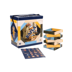 Kapla Box 120 Teile - gelb,grün,blau Kapla
