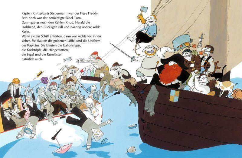 Käpten Knitterbart und seine Bande Oetinger Verlag