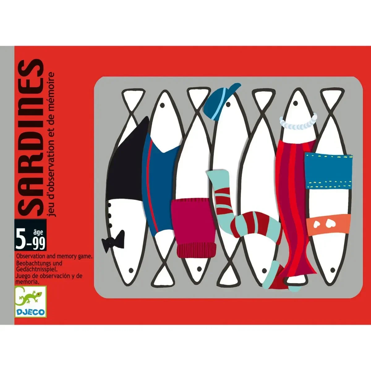Kartenspiel: Sardines - DJ05161 Djeco