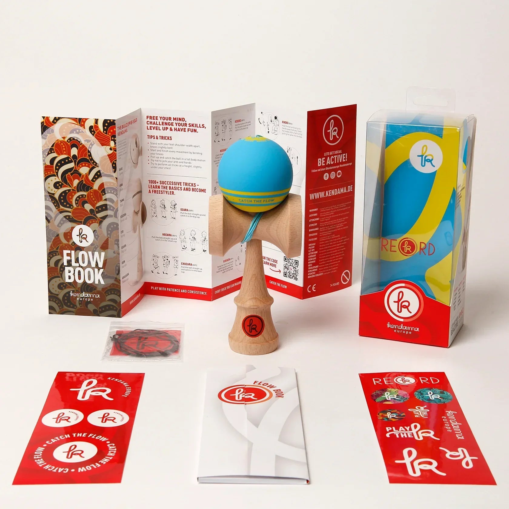Kendama Record Gurami grippy beech - K2055 Kendama