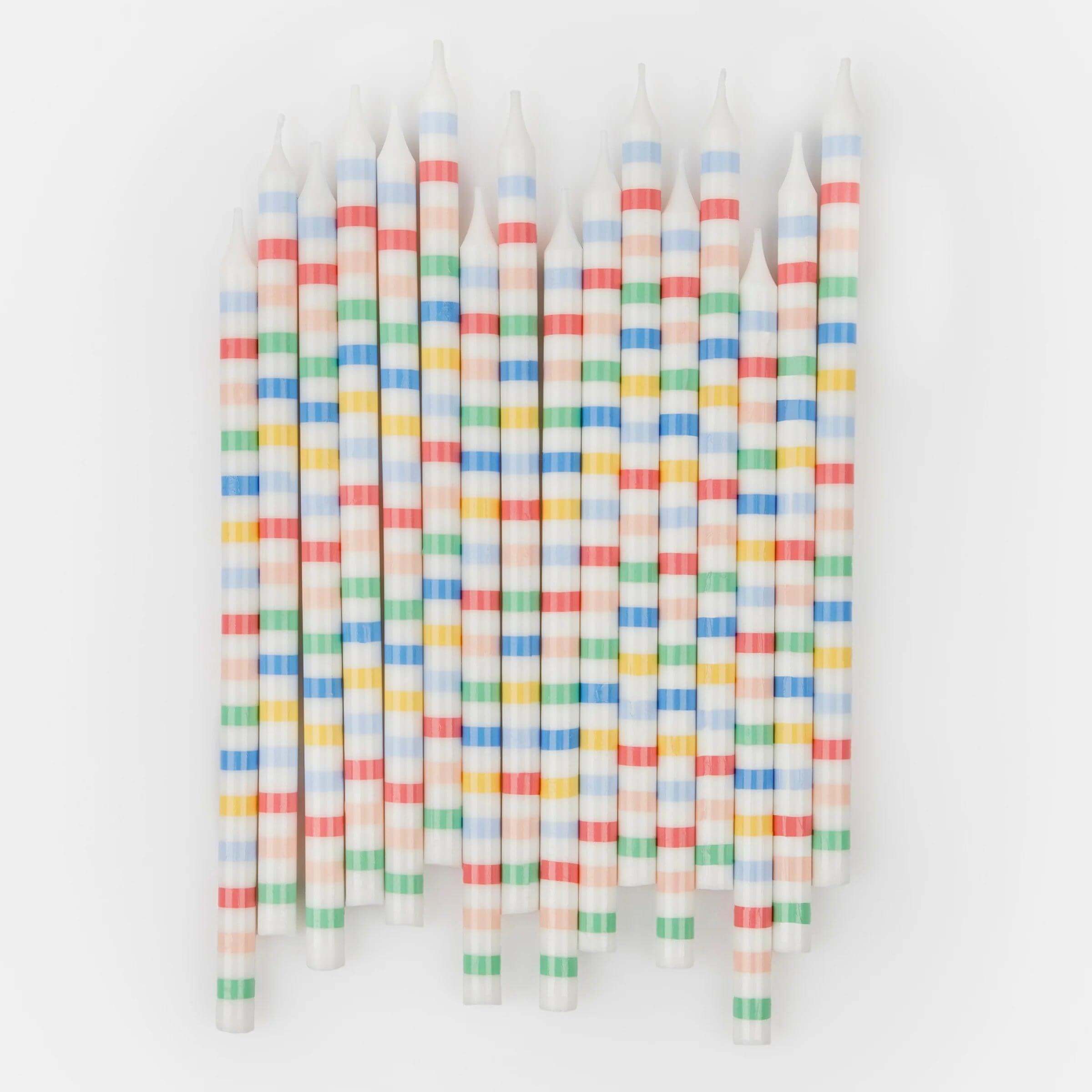Kerzen Multi Stripes Meri Meri