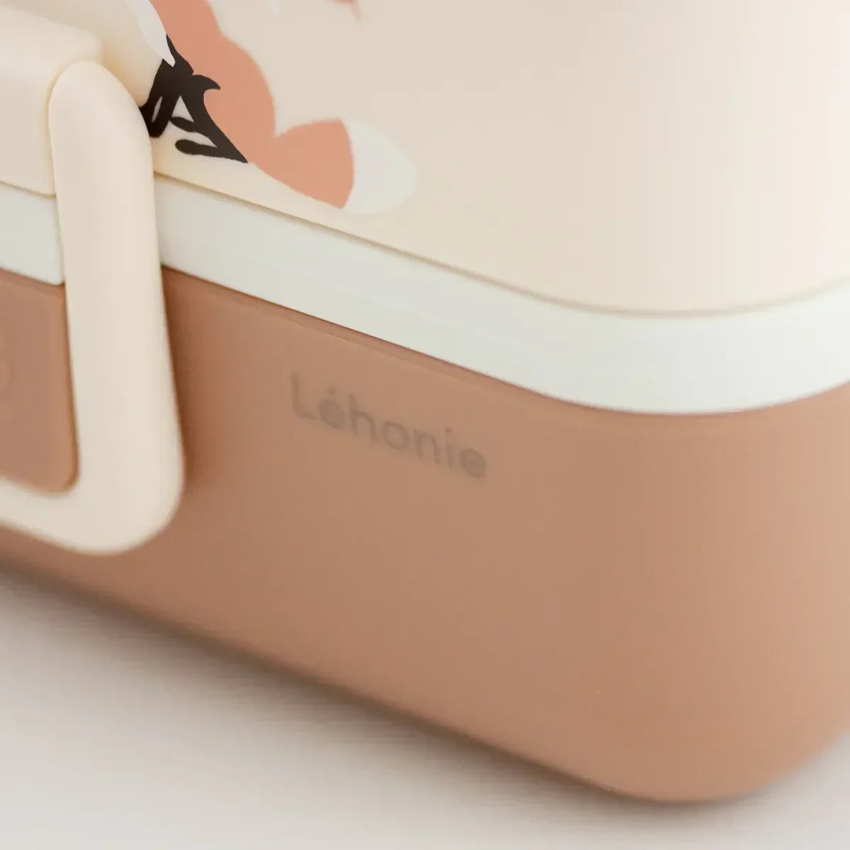 Kinder Lunchbox Fuchs-Design in Braun, nachhaltige Brotdose von kunstundspiel München