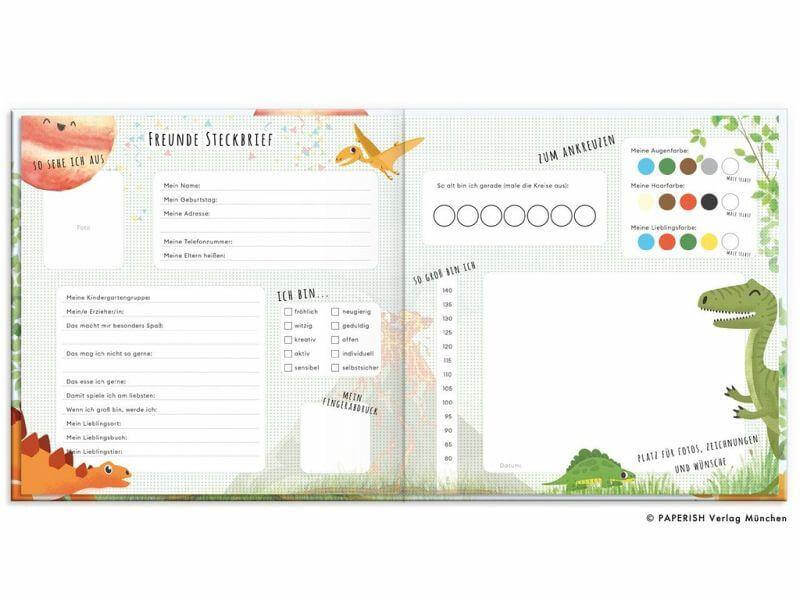 Kindergartenfreunde Dinos Paperish Verlag