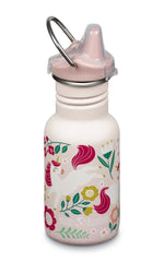 Klean Kanteen Kid Edelstahl-Trinkflasche mit Sippy Cap 355ml Unicorn Einhorn - 1011201 Kleankanteen
