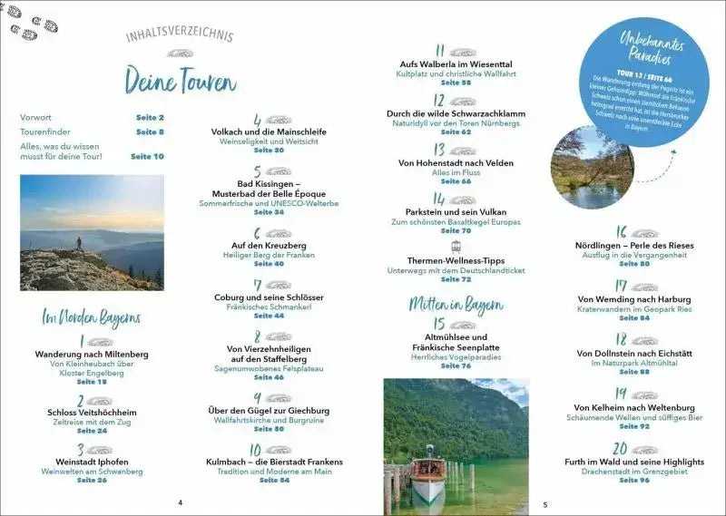 Kleine Auszeiten mit der Bahn Bayern - Tachenbuchausgabe - 9783862469437 J. Berg Verlag