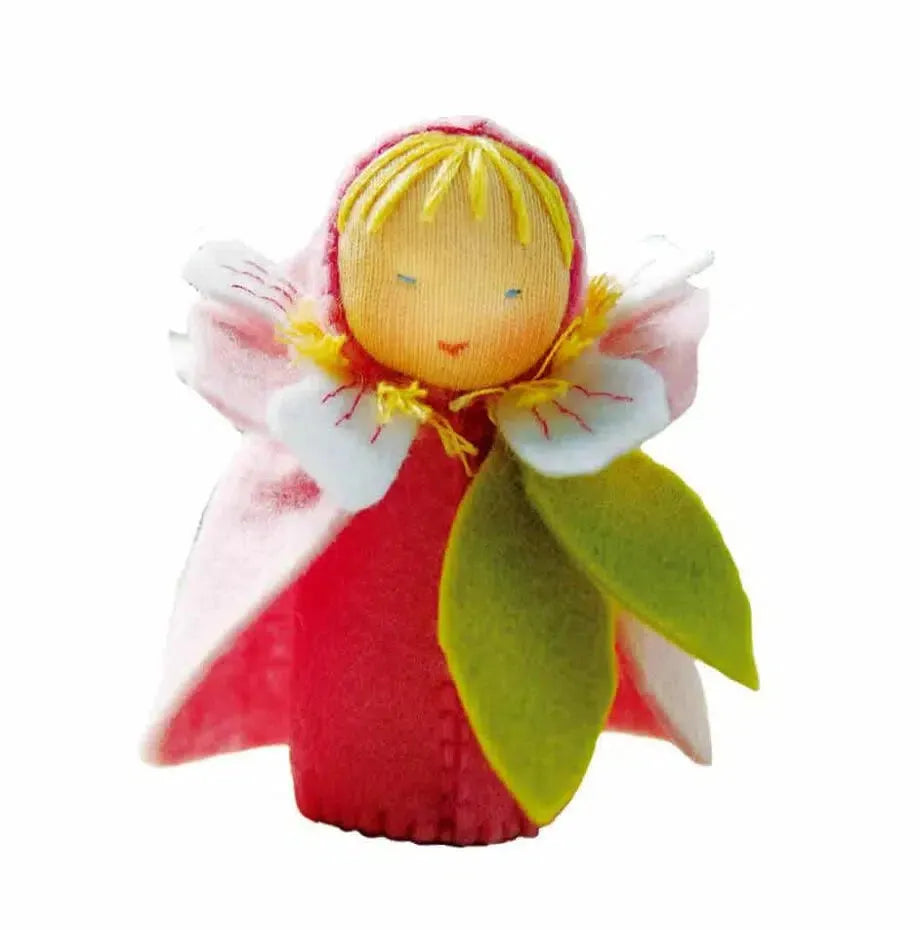 Kleine Kirschblüte Bastelpackung Tischpüppchen zum Selbernähen DIY - A54200 De Witte