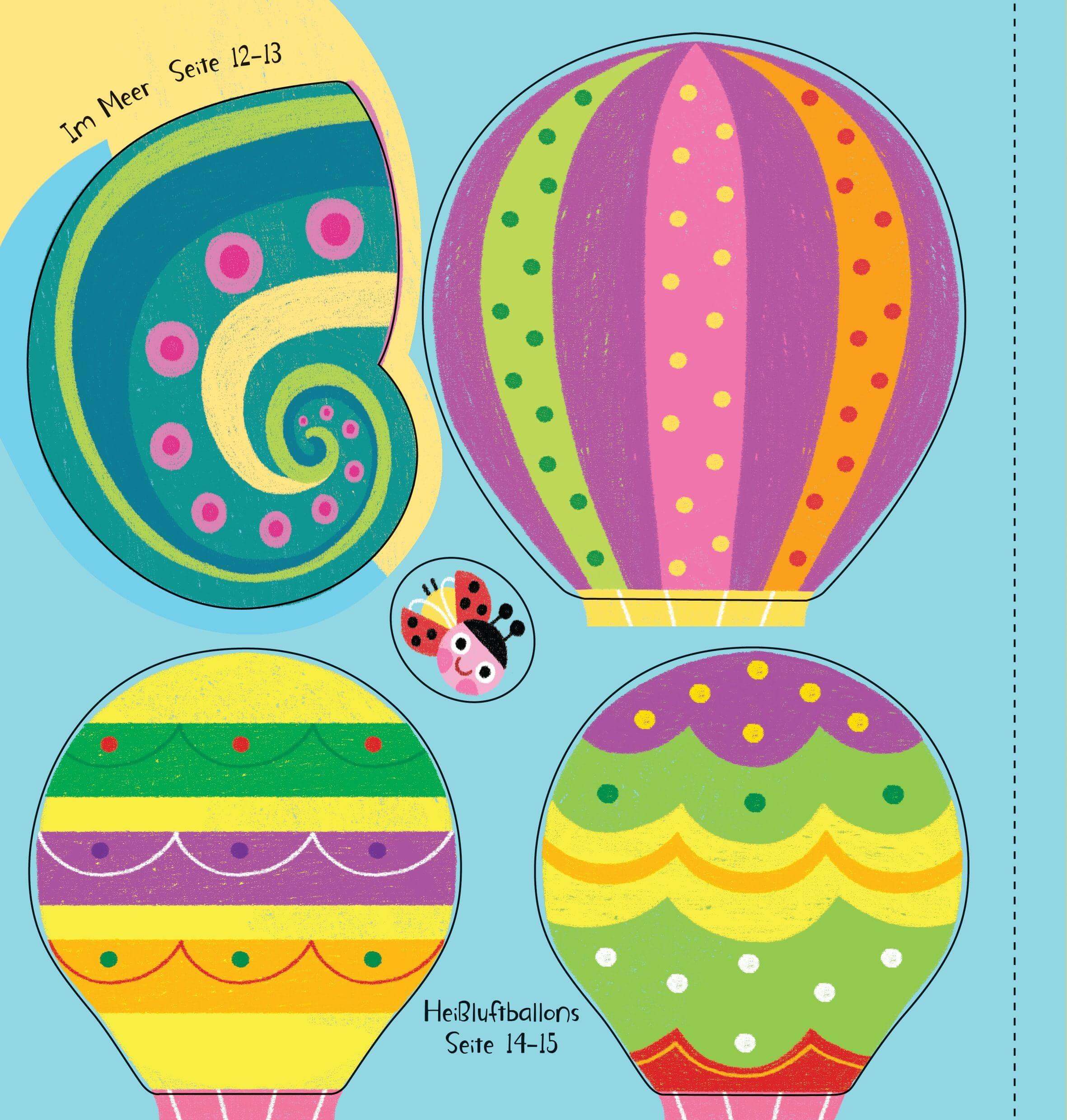 Kleine Kreativ-Werkstatt - Allererster Stickerspaß mit über 70 Stickern Usborne Verlag