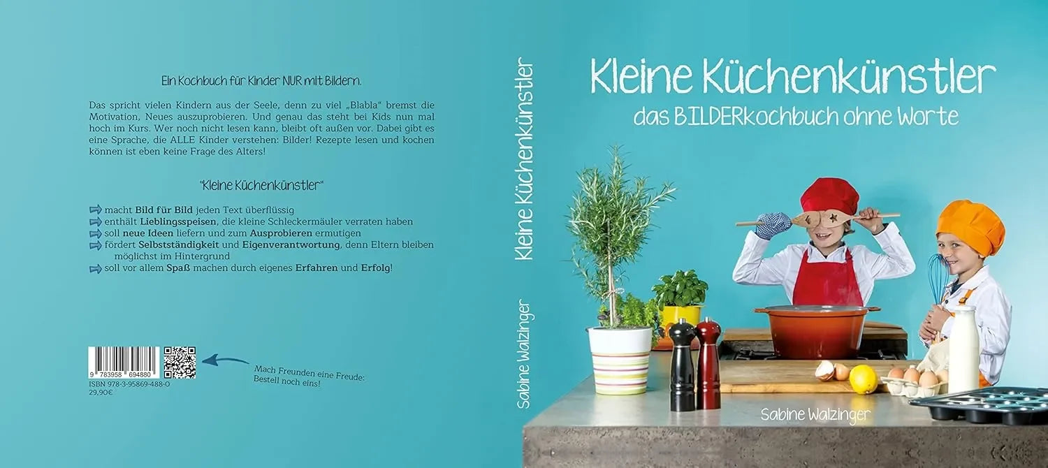 Kleine Küchenkünstler - Das BILDERkochbuch ohne Worte - 9783958694880 Calad Verlag