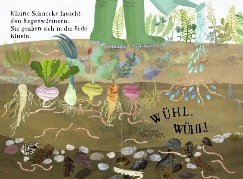 Kleine Schnecke und der Garten - 9783039342419 Minedition