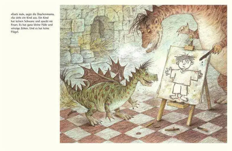 Kleiner, schrecklicher Drache Oetinger Verlag