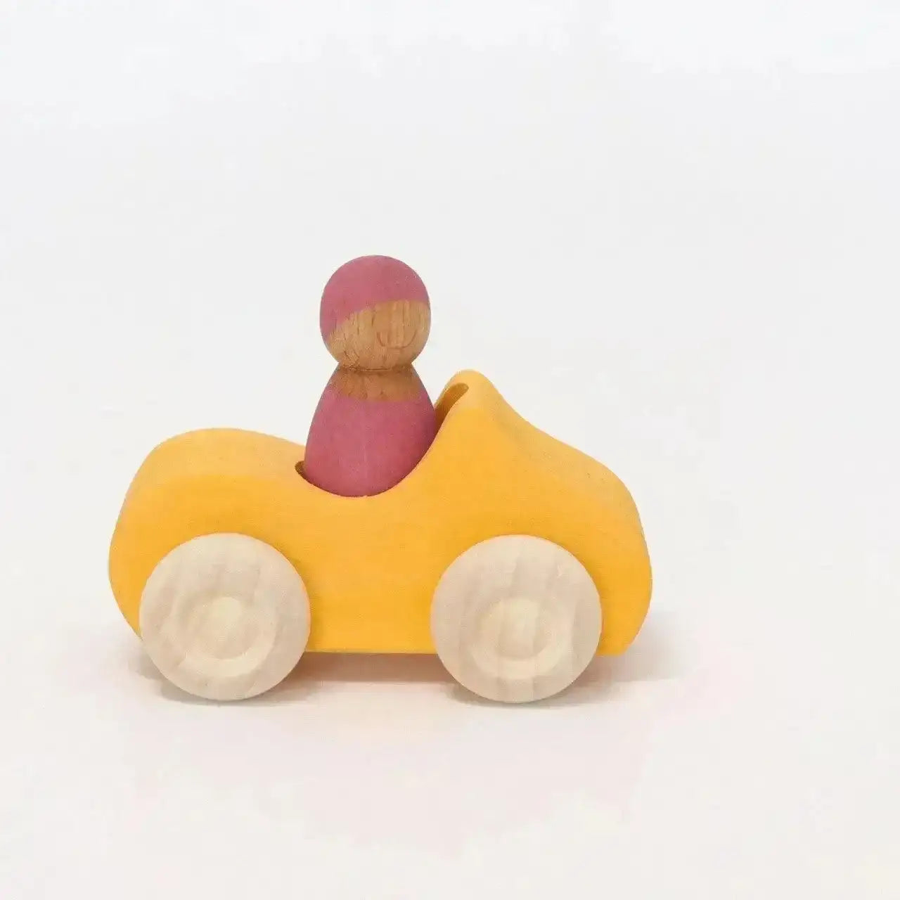 Kleines Cabrio Gelb