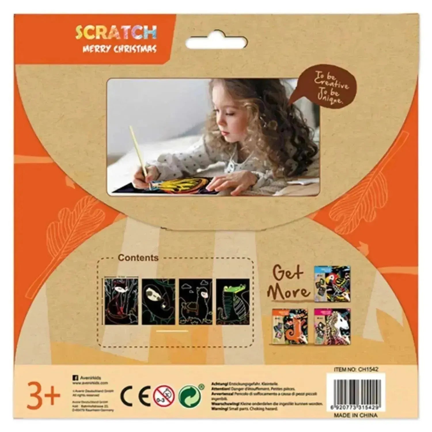 Kratzbilder magische Tiere Carletto