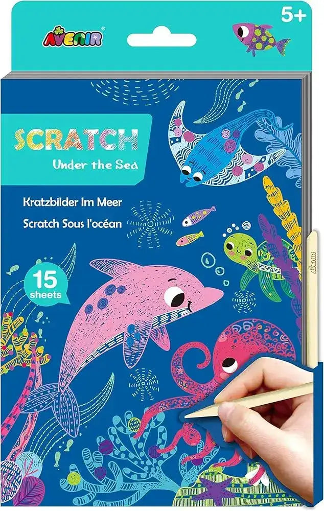 Kratzbilder mit Kratzstift in verschiedenen Motiven - 6307449 Carletto