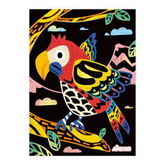 Kratzbilder Vogel - Carletto