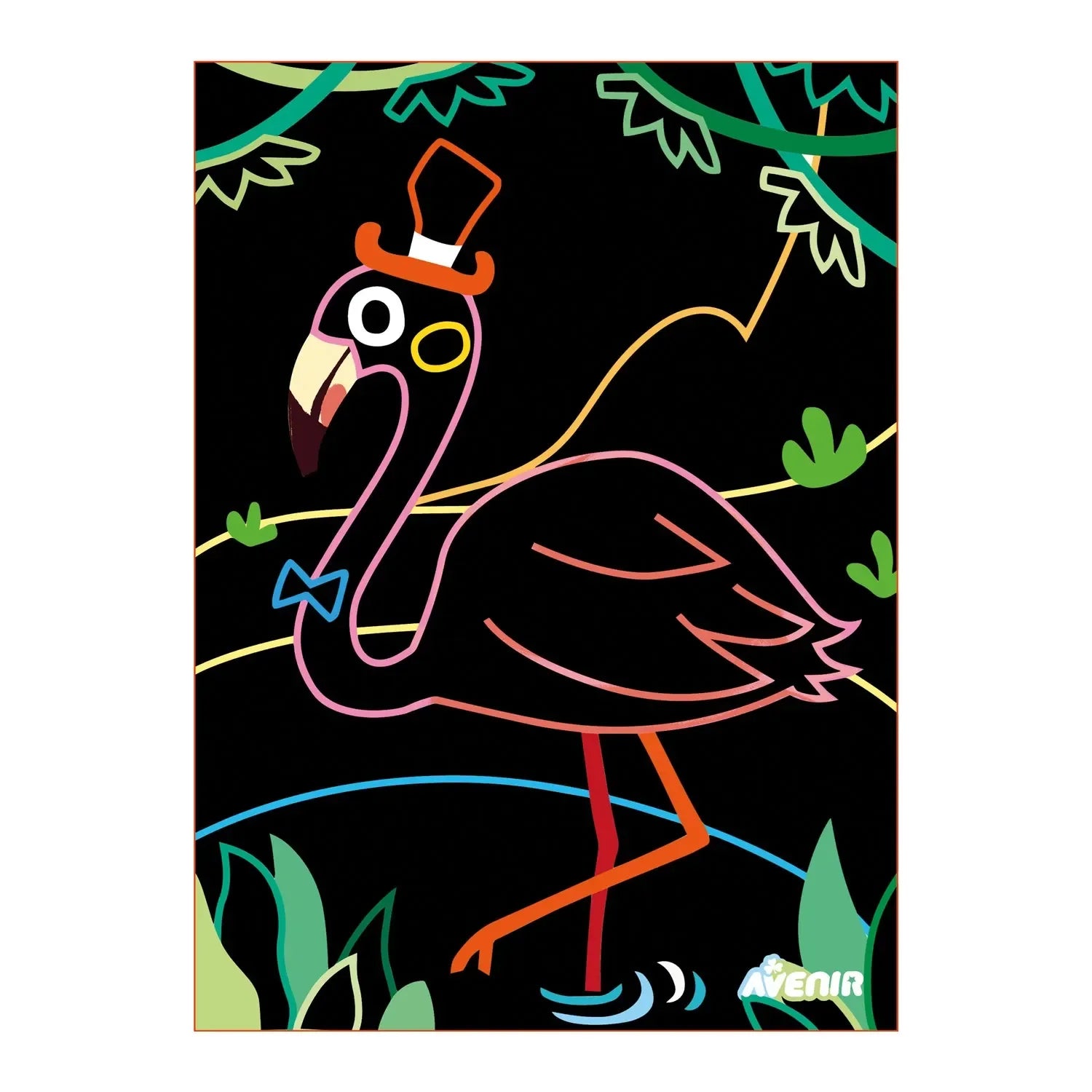 Kratzbilder Vogel - Carletto