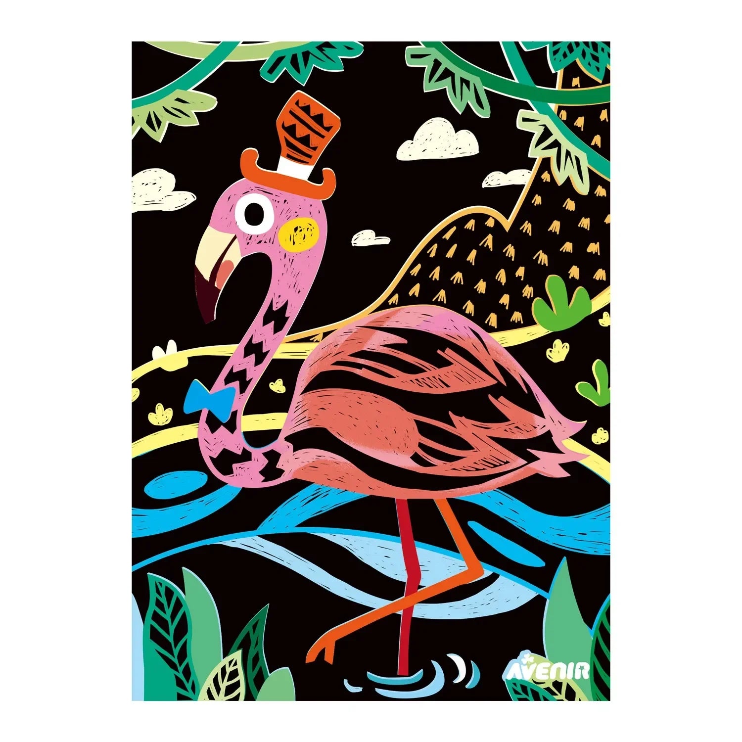 Kratzbilder Vogel - Carletto