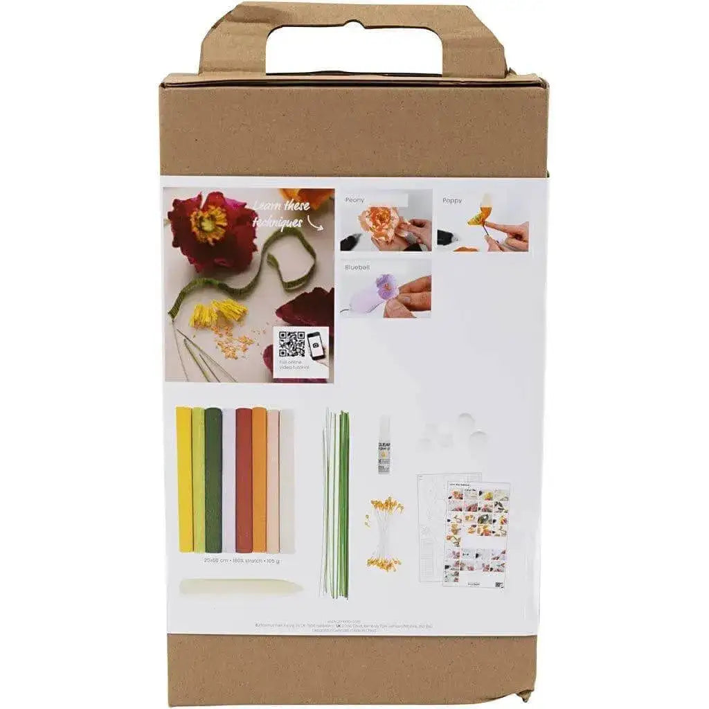 Kreativ Starter Set Kreppblume cchobby