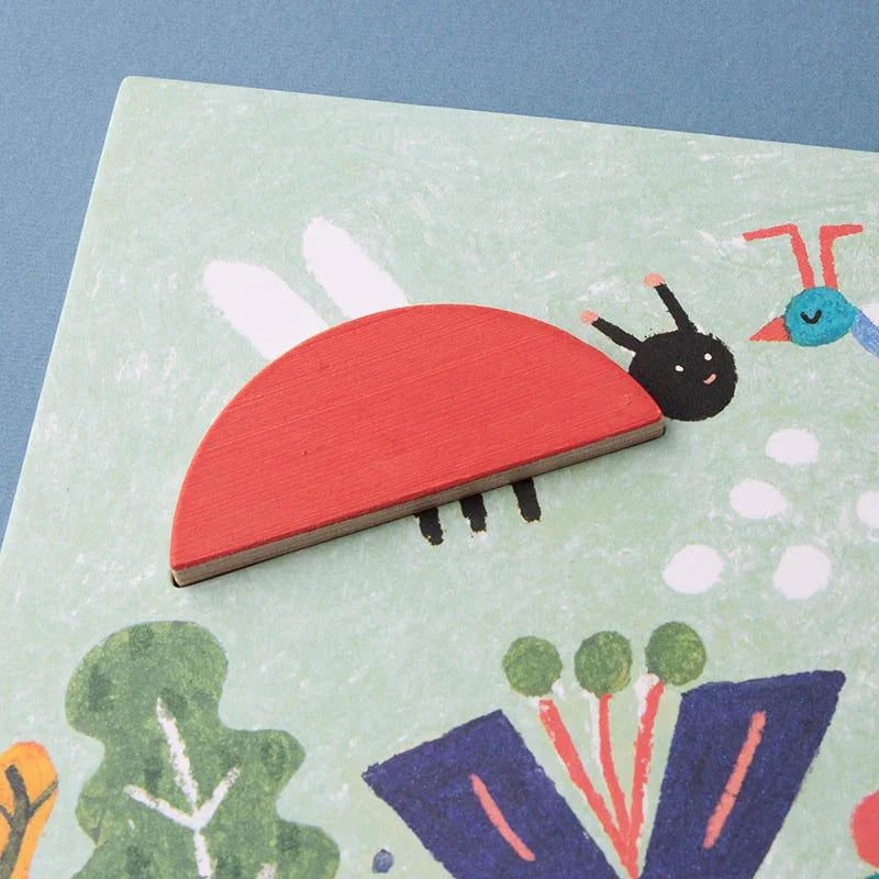 Kreatives Einlegepuzzle aus Holz für Kinder ab 2 Jahren imagine - PZ591U Londji