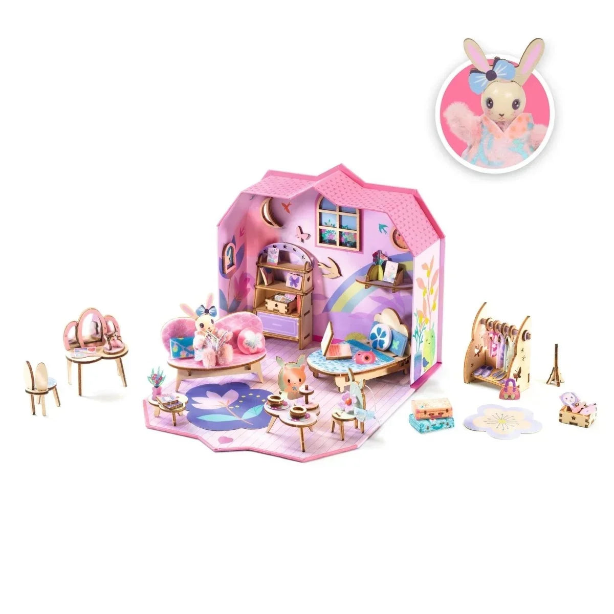 Kreatives Modellbau-Set für kleine Künstler Mi House Rosie - Djeco