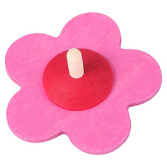 Kreisel Blume (verschiedene Farben) Beck Holzspielzeug