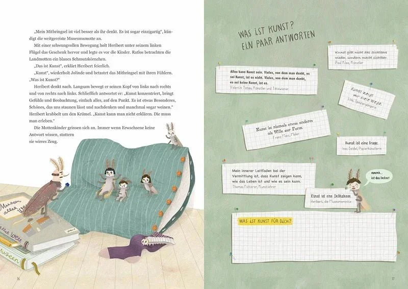 Kunstfresser - Aus dem Leben einer Museumsmotte - Südpol Verlag