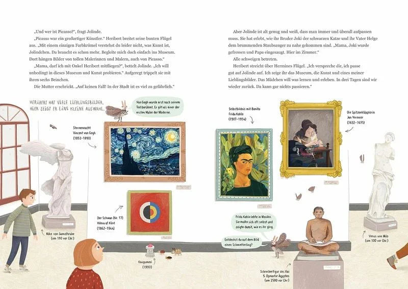 Kunstfresser - Aus dem Leben einer Museumsmotte - Südpol Verlag