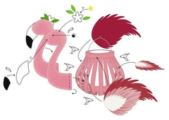 Laternenbastelset Flamingo - 18720008 URSUS