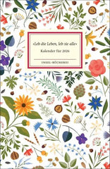 ,,Leb die Leben, leb sie alle'' Kalender 2026 Insel-Bücherei - 9783458645023 Insel Verlag