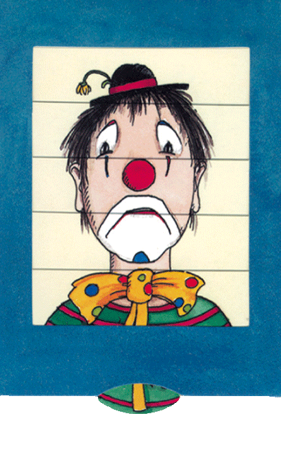 Lebende Karte Clown Bärenpresse