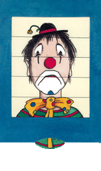 Lebende Karte Clown Bärenpresse