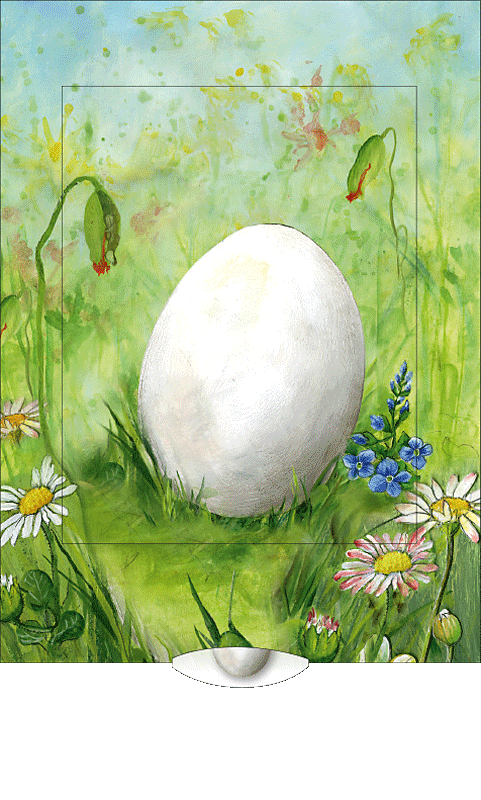 Lebende Karte Küken Bärenpresse