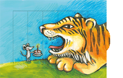 Lebende Karte Tigergeburtstag - www. kunstundspiel .de 4260089021013