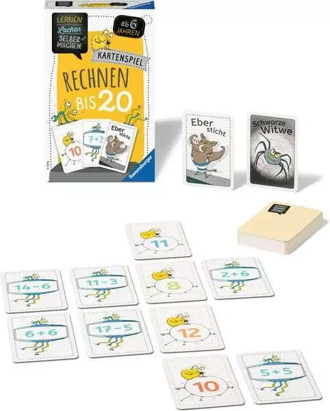 Lernen Lachen Selbermachen: Kartenspiel Rechnen bis 20 - Ravensburger Verlag