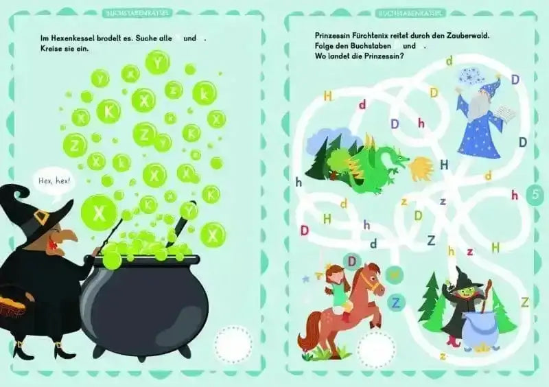 leseratsel-fur-mutige-kinder-magischer-zauberwald-kunstundspiel-2 - kunstundspiel 